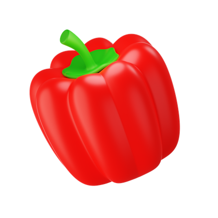 Pimiento morrón  3D Icon