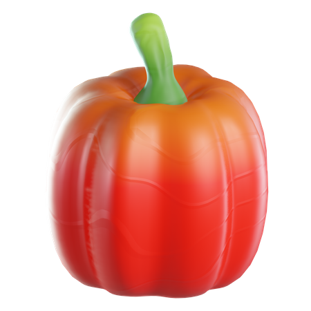 Pimiento morrón  3D Icon