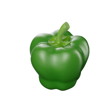 Pimiento  3D Icon