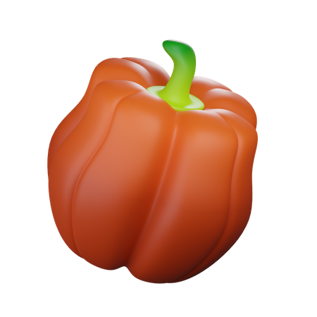 Pimientos  3D Icon