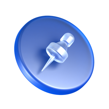 Pin  3D Icon