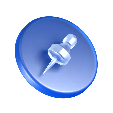 Pin  3D Icon