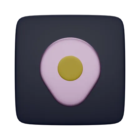 Pin  3D Icon