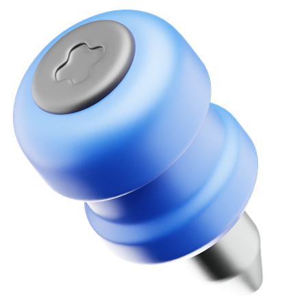 Pin  3D Icon