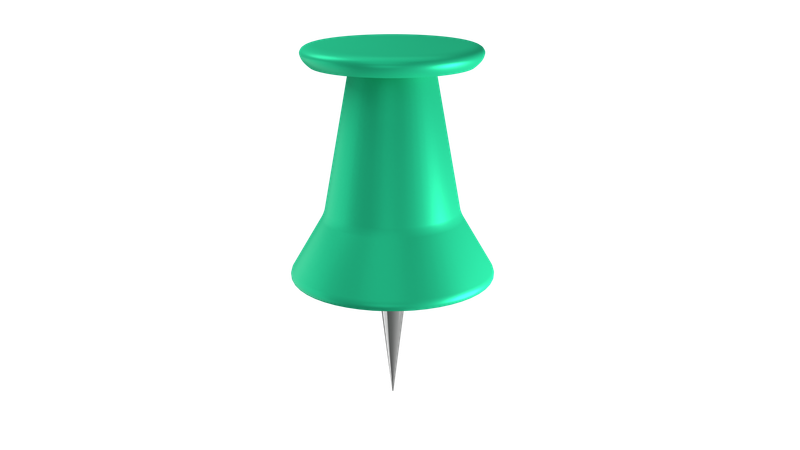 Pin  3D Icon