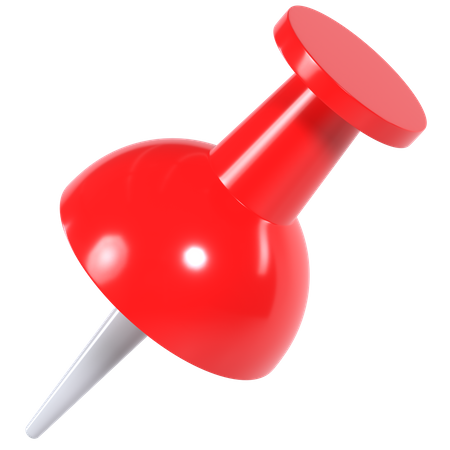 Pin  3D Icon