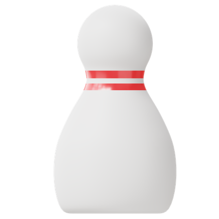 Pin Bowling  3D Icon