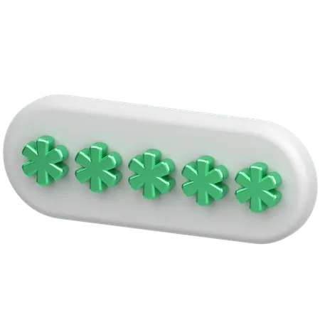 Pin Code  3D Icon