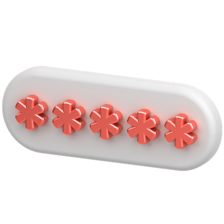 Pin Code  3D Icon