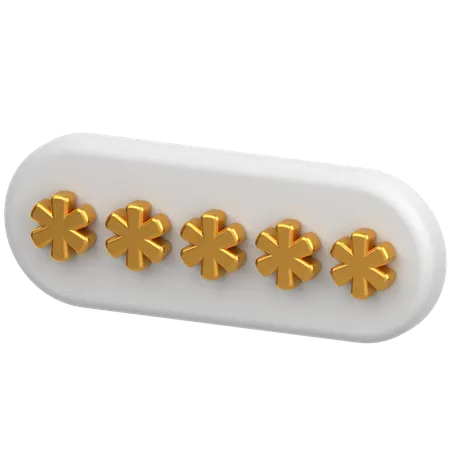 Pin Code  3D Icon