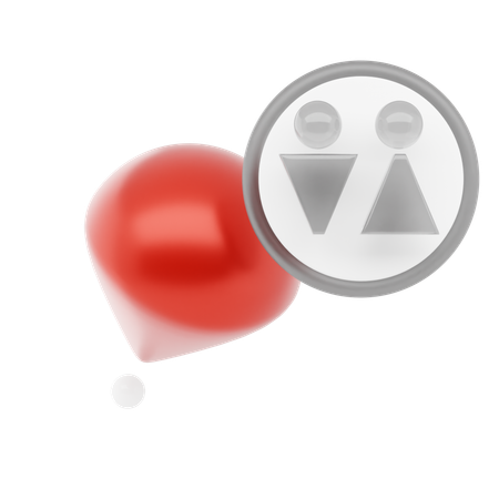 Alfiler de baño  3D Icon