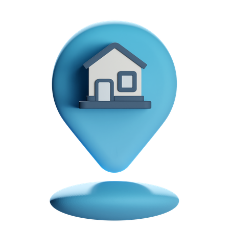 Pin de localização inicial  3D Icon