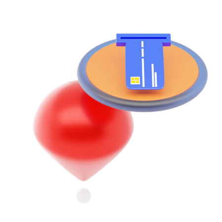 Pin de cajero automático  3D Icon