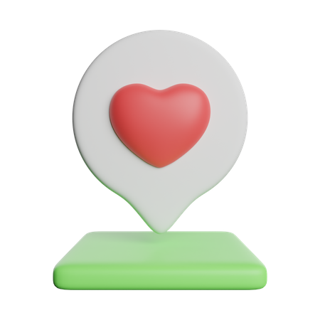 Stift Liebe  3D Icon