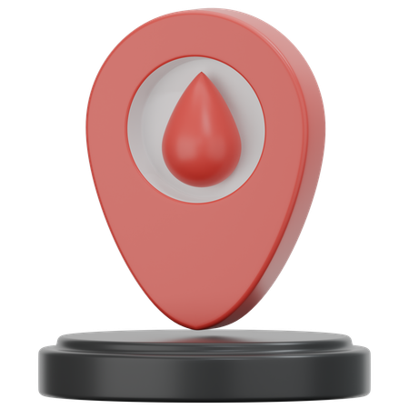 Pin Location  3D Icon