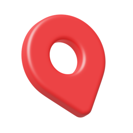 Pin Location  3D Icon