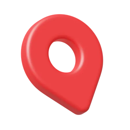 Pin Location  3D Icon