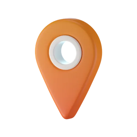 Pin Location  3D Icon