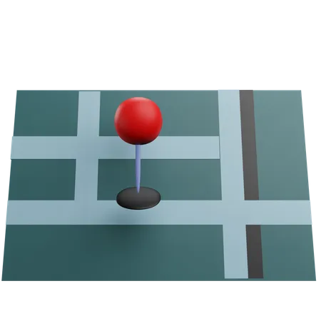 Pin Location  3D Icon