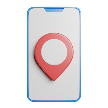 Pin Location  3D Icon