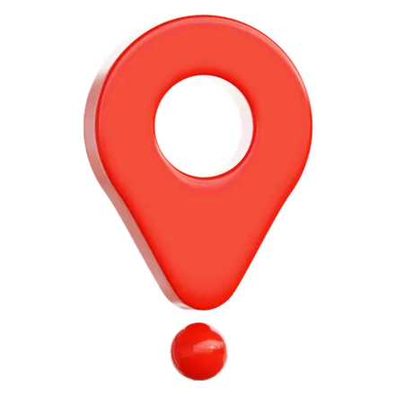 Pin Location  3D Icon