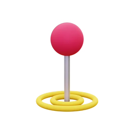 Pin Location  3D Icon