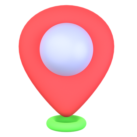 Pin Map  3D Icon