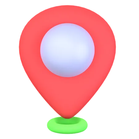 Pin Map  3D Icon