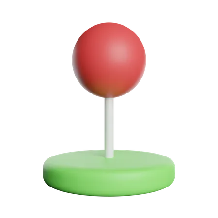 Pin Mark  3D Icon