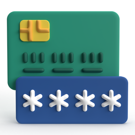 Pin Number  3D Icon