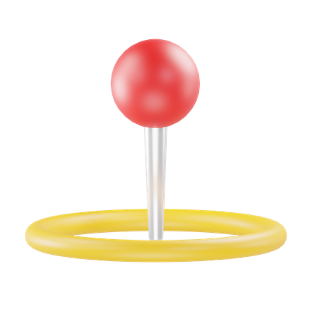 Pin-Standort  3D Icon