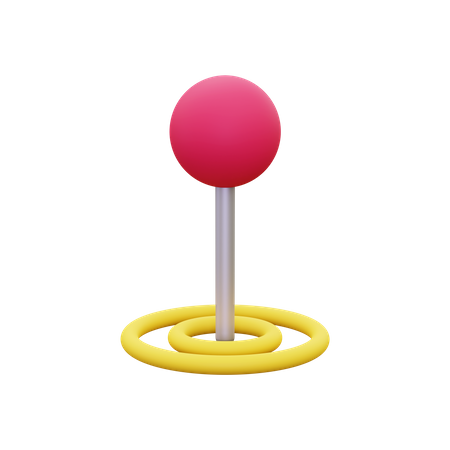 Pin-Standort  3D Icon