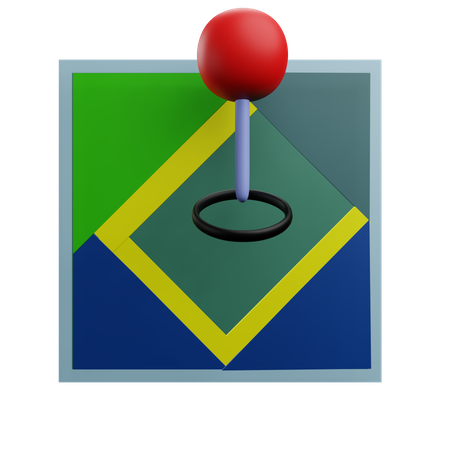 Pin-Standort  3D Icon