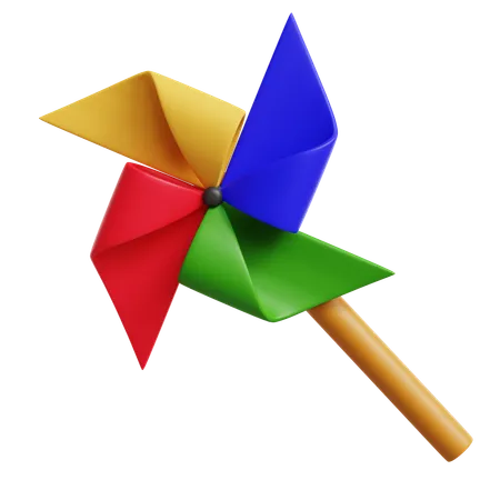 Pin Wheel  3D Icon