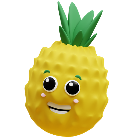 Piña  3D Icon