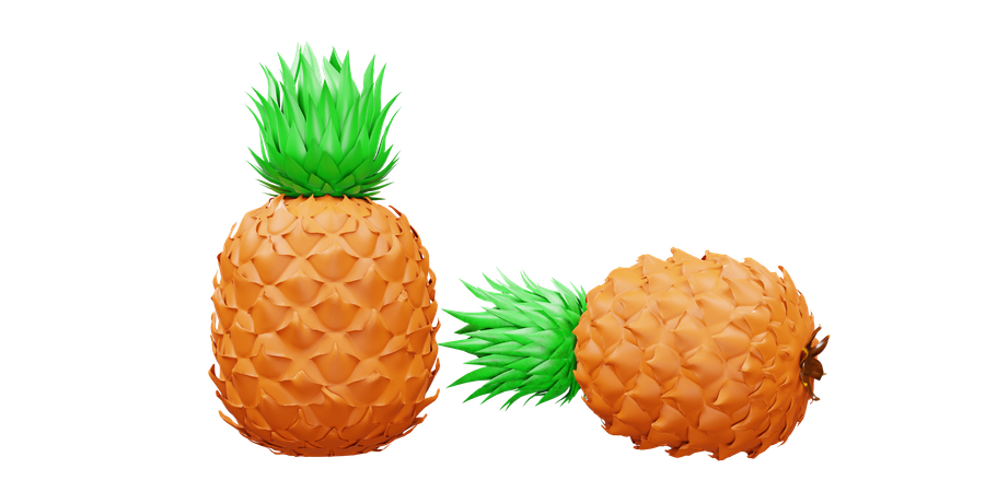 Piña  3D Icon