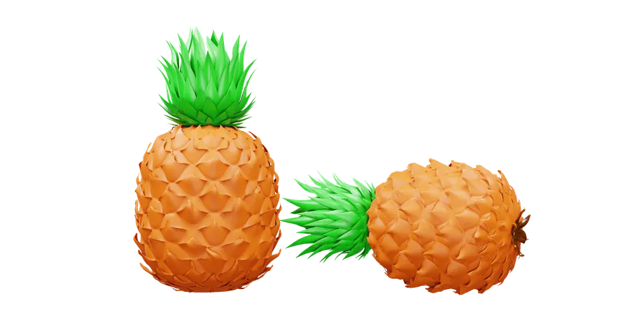 Piña  3D Icon