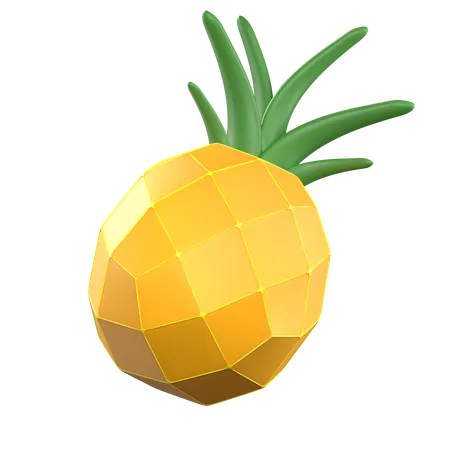 Piña  3D Icon