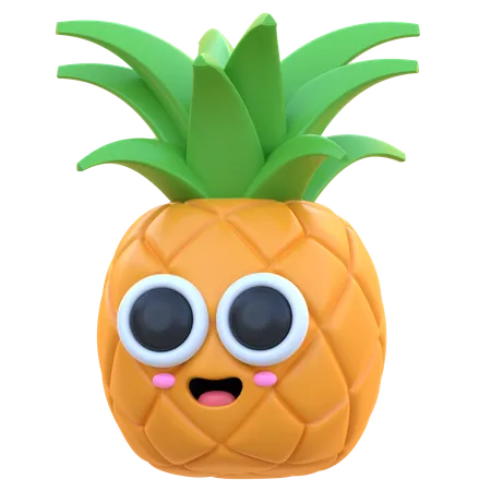 Piña  3D Icon