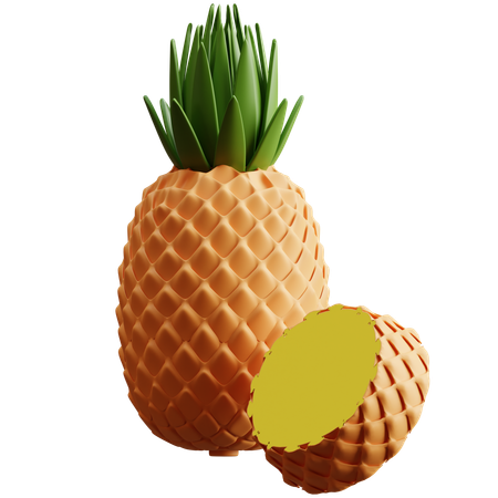 Piña  3D Icon