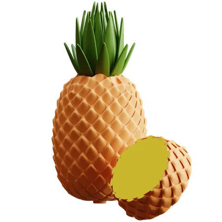 Piña  3D Icon