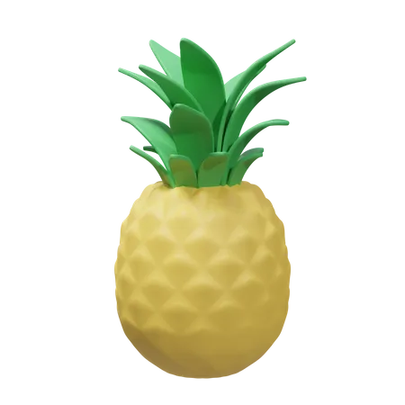 Piña  3D Illustration