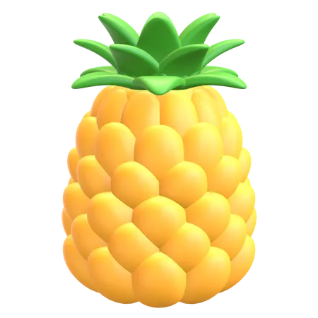 Piña  3D Illustration