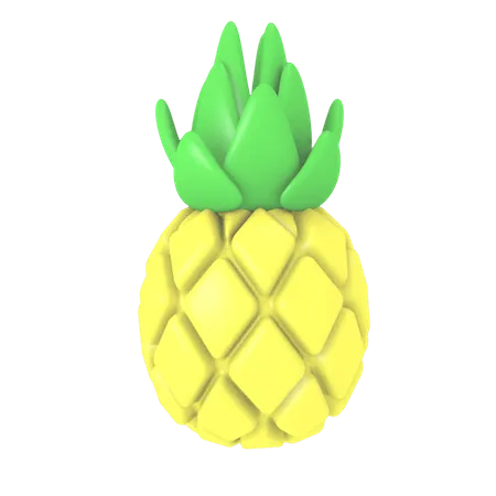 Piña  3D Illustration