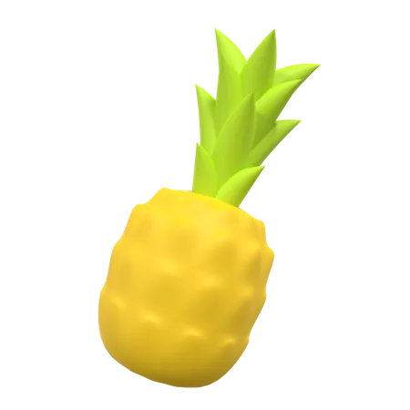 Piña  3D Illustration