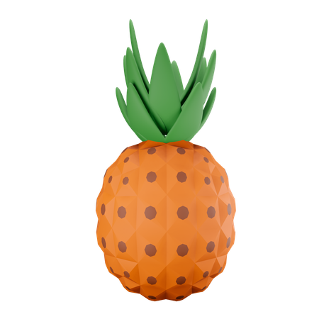 Piña  3D Illustration