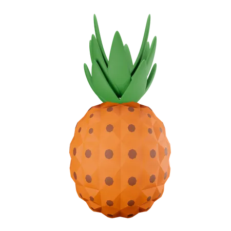 Piña  3D Illustration