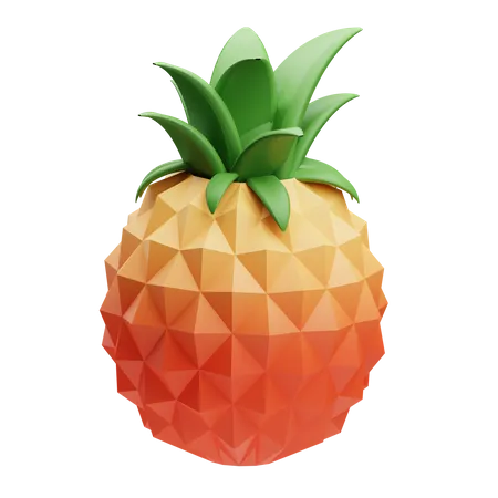 Piña  3D Illustration