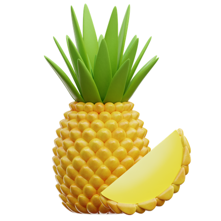 Piña  3D Icon