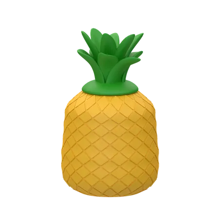 Piña  3D Illustration